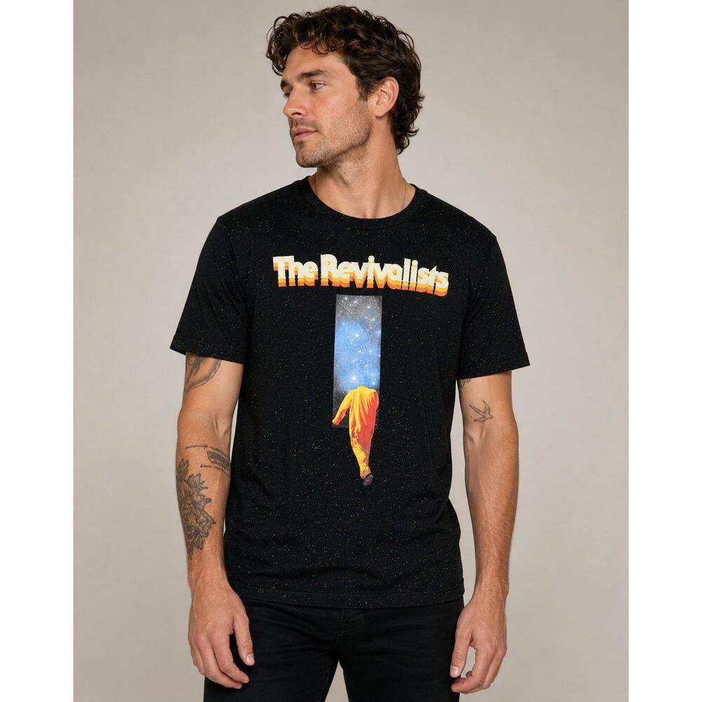 Bella+Canvas The Revivalists Into the Stars Tour 2020 Band T-Shirt Size L
